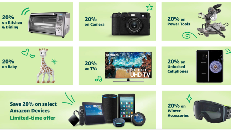20% de descuento en selección de productos de Amazon Warehouse | Amazon | El descuento aparece al procesar el pedidoImagen: Amazon